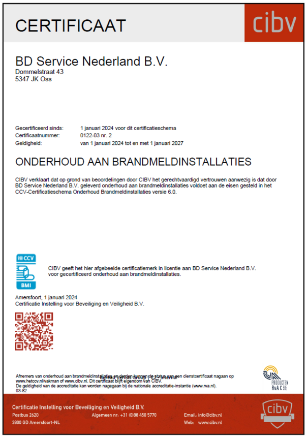 Onderhoud BMI