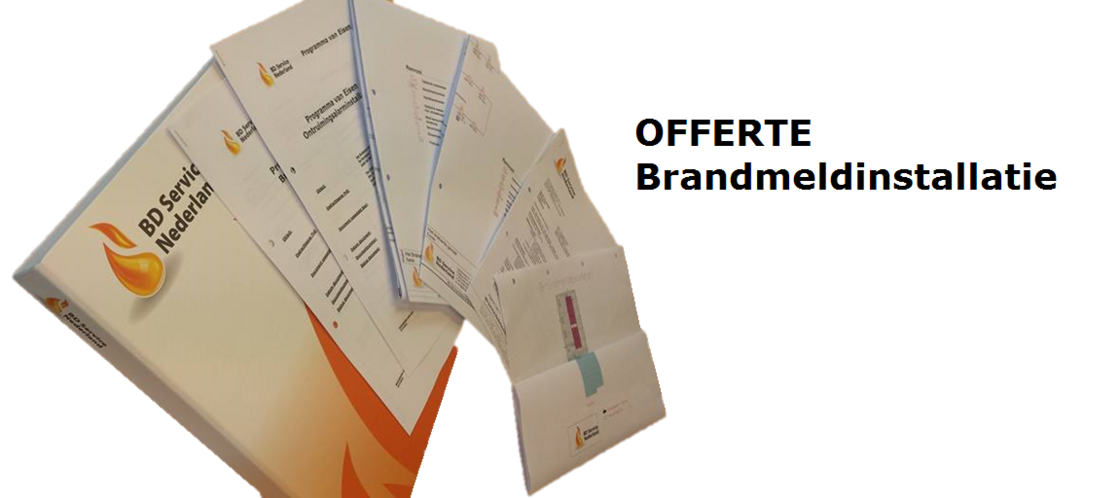 Offerte brandmeldinstallatie 