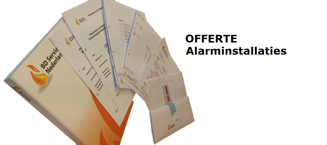 Offerte Alarminstallatie