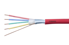 Brandmeldkabel JE-H(st)H 2x2x0,8mm E30 rood (functiebehoud 30 minuten)