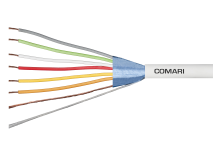 Alarmkabel 6x0,22mm&sup2; Af Cca-s3,d0,a3
