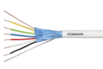 Alarmkabel 6x0,5mm Af 100mtr Cca-s1,d1,a1 Halogeenvrij.