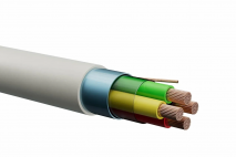 Alarmkabel 4x0,22mm&sup2; Af Cca-s1a,d1,a1Halogeenvrij