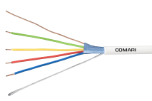 Alarmkabel 4x0,5mm Af PVC Eca