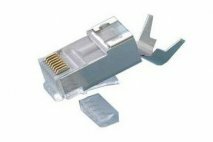 RJ45 Cat 6A 10Gig Shielded Connector Tele-Titan&trade;