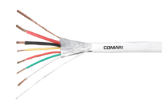  Alarmkabel 2x0,5+4x0,22mm&sup2; Af 200mtr PVC Cca-s3,d0,a3