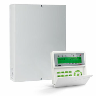 INTEGRA 64 Plus pack met 16 (3EOL) zones t.b.v. anti-mask, groen LCD proximity bediendeel en IP module