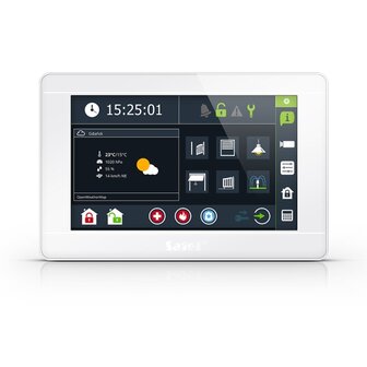 INT-TSI 7&quot; geheel wit touchscreen voor INTEGRA (training noodzakelijk)