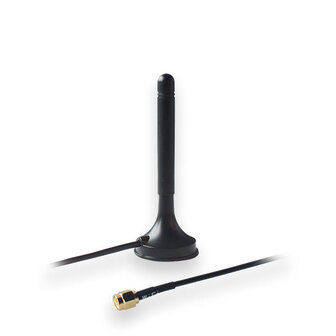 4G LTE antenne op magneetvoet met 3m kabel, SMA male connector