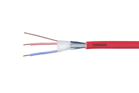 Brandmeldkabel JE-H(st)H 1x2x2,5mm E30 rood (functiebehoud 30 minuten)