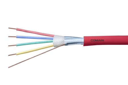 Brandmeldkabel JE-H(st)H 8x2x0,8mm E30/E60 (functiebehoud 30 minuten)