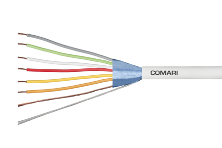 Alarmkabel 6x0,22mm&sup2; Af PVC Cca-s3,d0,a3