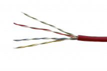 Functiebehoud UTP 4x2x0,5mm Rood E30 (&Oslash; 5,3mm)