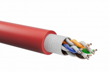 Functiebehoud UTP Cat 5e Rood E30/E60 (&Oslash; 9,7mm)