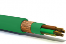 Signaal Grondkabel VO-JY(st)Y 3x2x0,8mm 100mtr Groen PVC Dca-s2,d2,a3