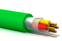 EIB KNX H(st)H 2x2x0,8mm Quad 100mtr Groen Cca-s1b,d0,a1 Halogeenvrij