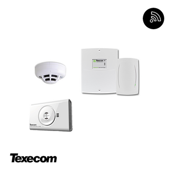 WIRELESS EXPANSION PACK WITH 1 WIRELESS SMOKE &amp; 1 WIRELESS CO2