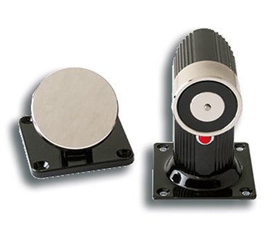 KM-606 Kleefmagneet met flexibele ankerplaat voor wand- of vloermontage