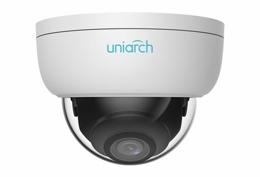 Uniarch 4MP Vandal-resistant Network IR Fixed Dome Camera