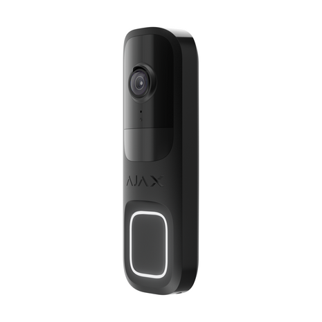 Ajax DoorBell BL, 4MP, WiFi, videodeurbel IP54