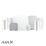 Ajax Hubkit LUXE Wit: GSM/LAN hub, 2 * pir, 2 * mc, afb, keypad, binnensirene Ajax Hubkit LUXE Wit: GSM/LAN hub, 2 * pir, 2 * mc, afb, keypad, binnensirene