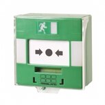 Maasland 2003SGL resetbare handmelder groen met LED, buzzer, afdekraam en resetsleutel Maasland 2003SGL resetbare handmelder groen met LED, buzzer, afdekraam en resetsleutel